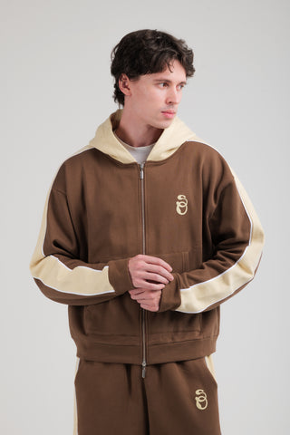 Essentials Beige zip