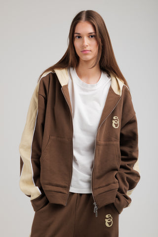 Essentials Beige zip