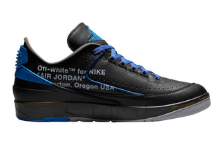 Air Jordan 2 Retro Low SP x Off-White "Black Blue"